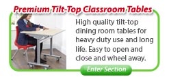 Premium Tilt-Top Classroom Tables