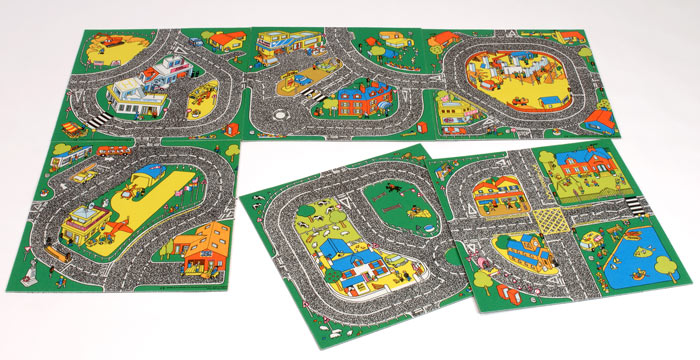 Set of 6 Original Roadway Squares Set of 6 Original Roadway Squares