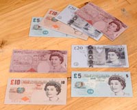 Pound Note Tiles