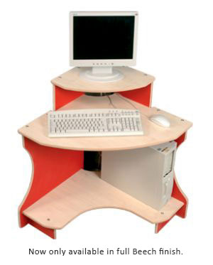 Single Coniston Corner Workstation Single Coniston Corner Workstation