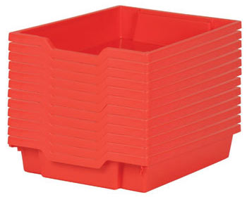 Gratnells Shallow Tray (Pack of 12)