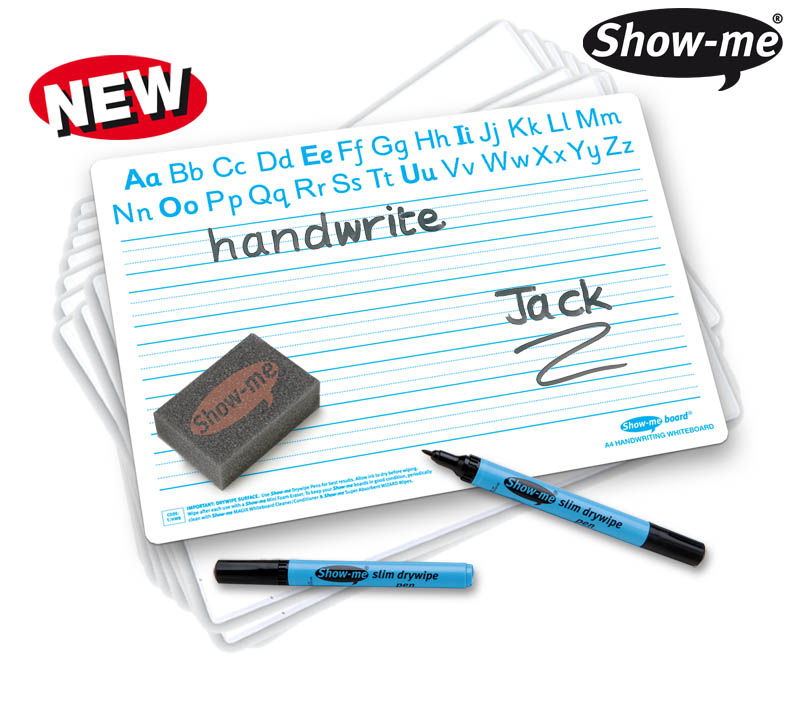 Show-Me Handwriting Boards - Class Pack