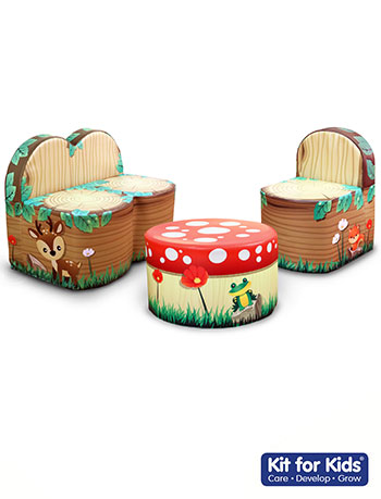 Forest Friends Soft Seating Set