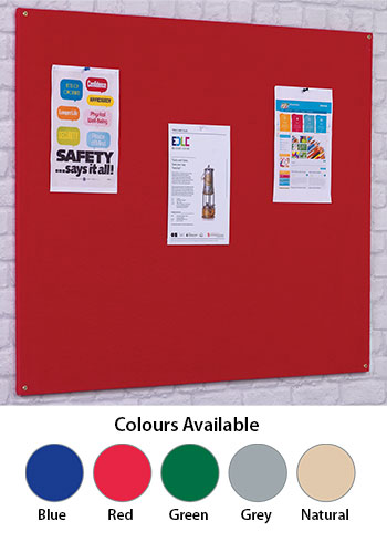 FLAMESHIELD Unframed Noticeboard 