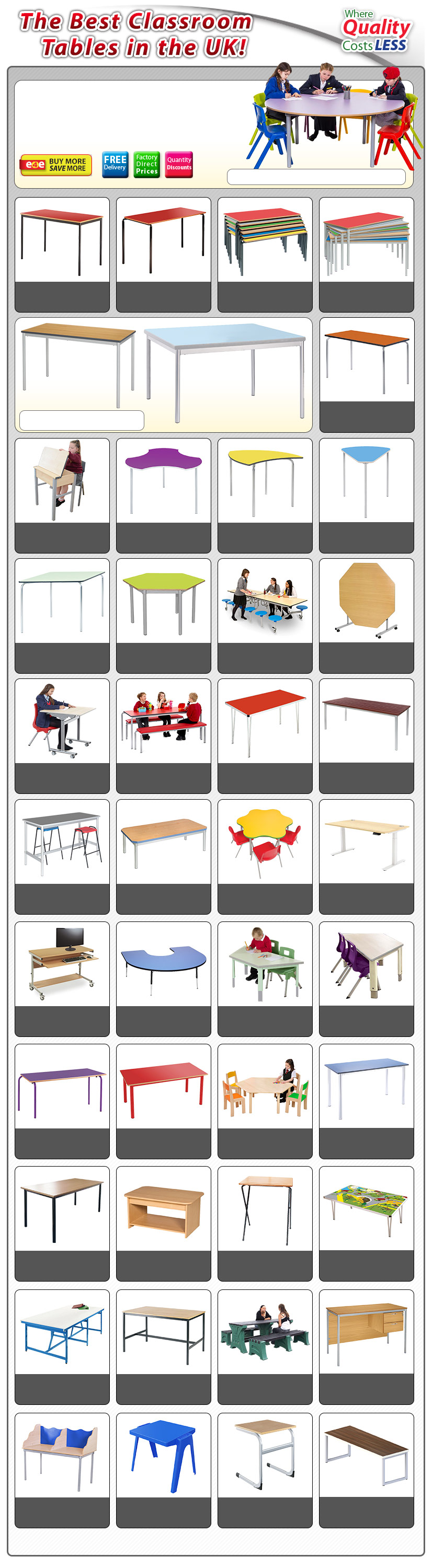 school furniture e4e uk