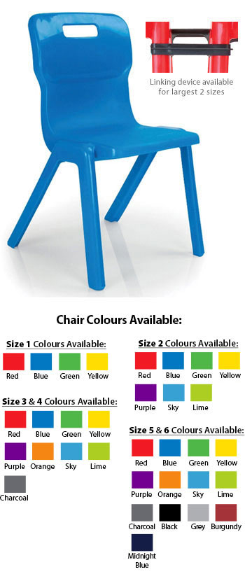 Titan One-Piece Polypropylene Chair